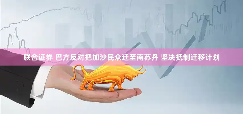联合证券 巴方反对把加沙民众迁至南苏丹 坚决抵制迁移计划