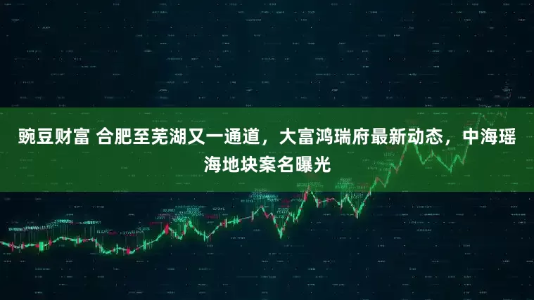 豌豆财富 合肥至芜湖又一通道，大富鸿瑞府最新动态，中海瑶海地块案名曝光